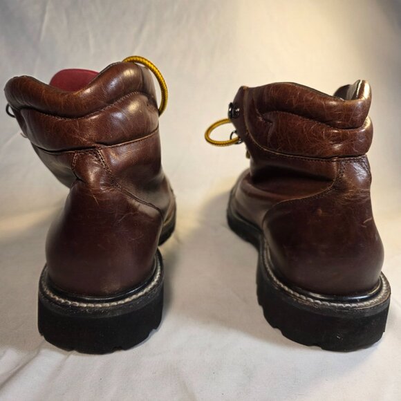 Wolverine Work Boots Leather Men’s Size 10 Vibram Sole Non-steel Toed main image 13